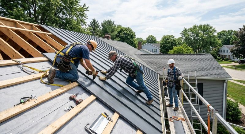 Aluminum Roof Installation in Bailey, CO