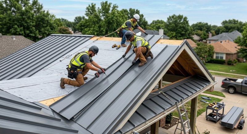 Aluminum Roof Installation in Nederland, CO
