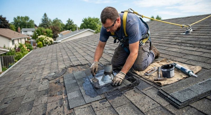 Asphalt Roof Leak Repair in Evergreen, CO