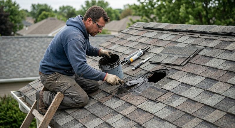 Asphalt Roof Leak Repair in Evergreen, CO