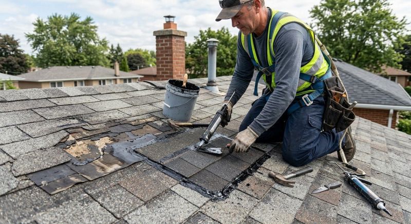 Asphalt Roof Leak Repair in Golden, CO