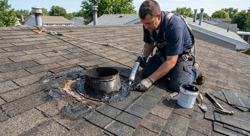 Asphalt Roof Leak Repair in Park County, CO