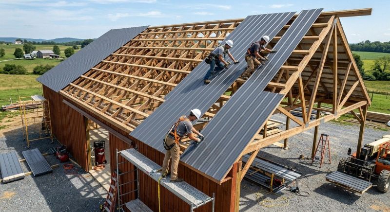Barn Roof Construction in Gilpin County, CO