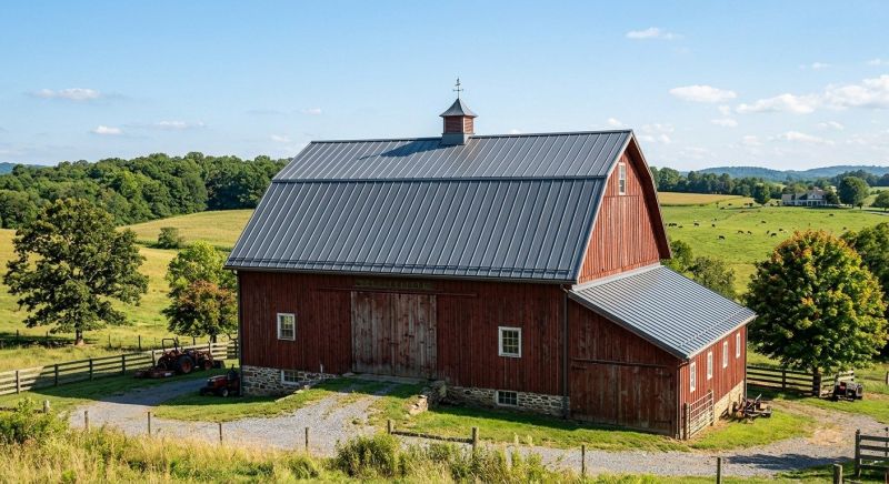 Barn Roof Replacement in Bailey, CO