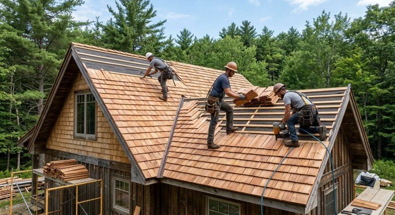 Cedar Roof Installation in Arvada, CO