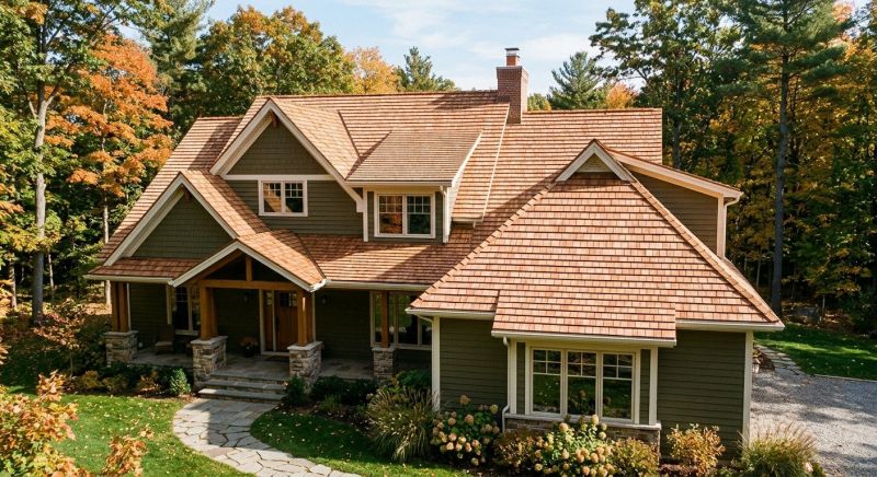 Cedar Roof Installation in Conifer, CO