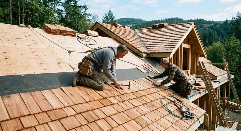 Cedar Roof Installation in Gilpin County, CO