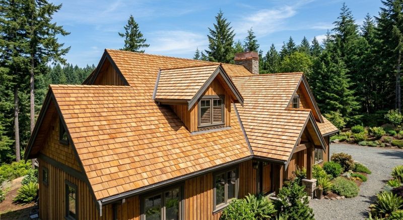 Cedar Roof Installation in Gilpin County, CO