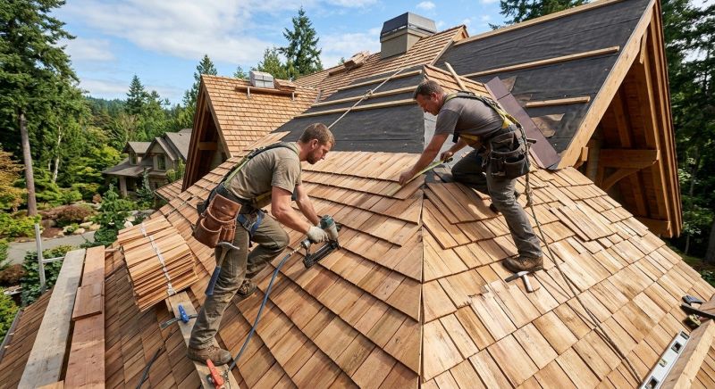 Cedar Roof Installation in Louisville, CO