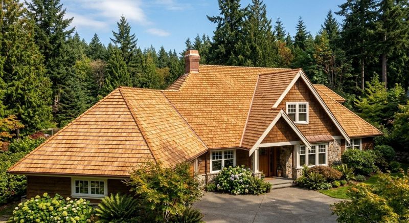 Cedar Roof Installation in Wheat Ridge, CO