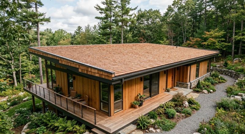 Cedar Shake Roof Construction in Bailey, CO