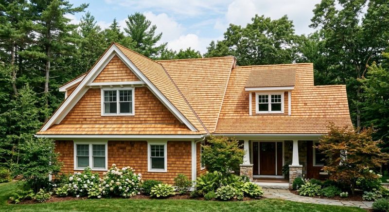 Cedar Shake Roof Construction in Louisville, CO