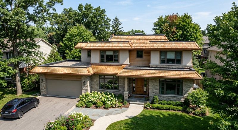Cedar Shake Roof Construction in Wheat Ridge, CO