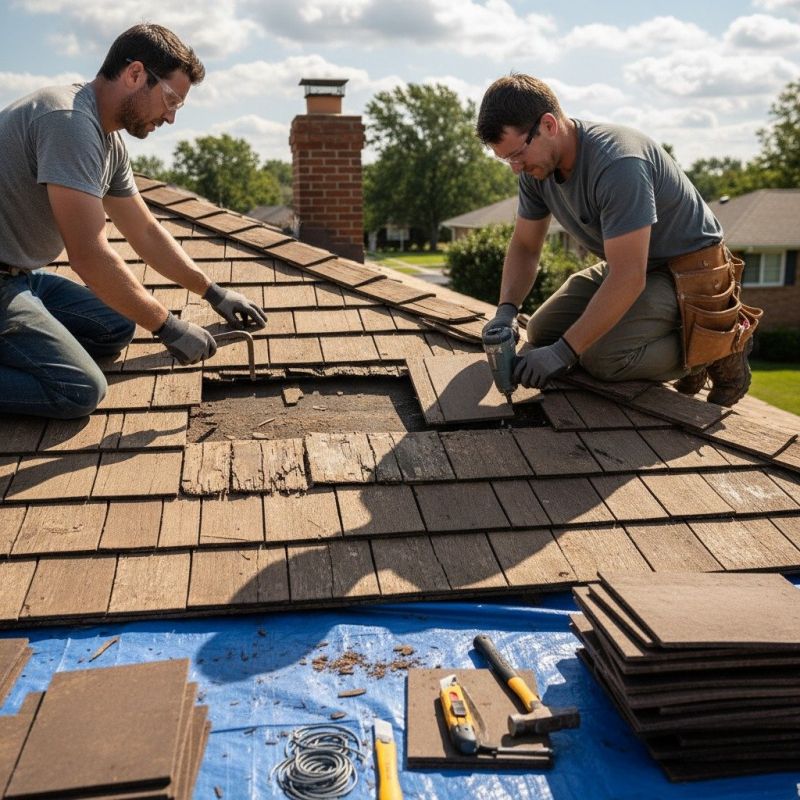 Cedar Shake Roof Repair in Indian Hills, CO