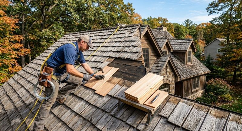 Cedar Shingles Repair in Black Hawk, CO