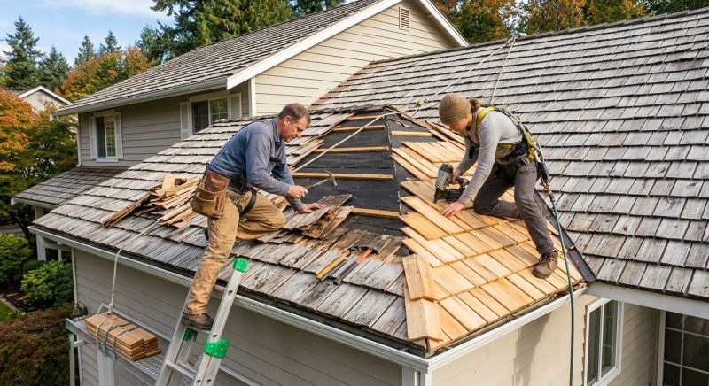 Cedar Shingles Repair in Boulder, CO
