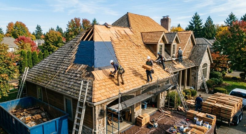 Cedar Shingles Replacement in Louisville, CO
