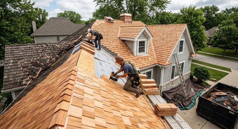 Cedar Shingles Replacement in Park County, CO