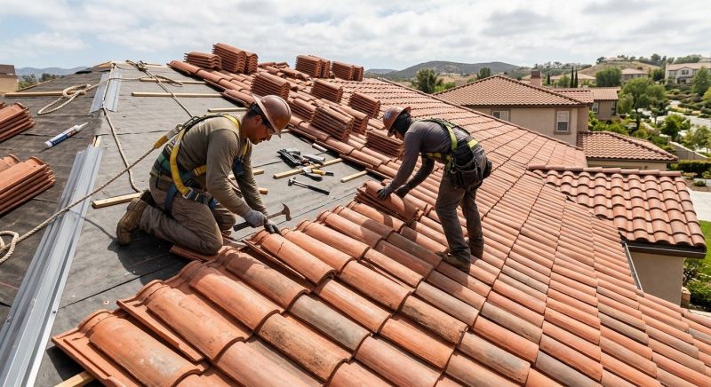 Clay Roof Installation in Conifer, CO