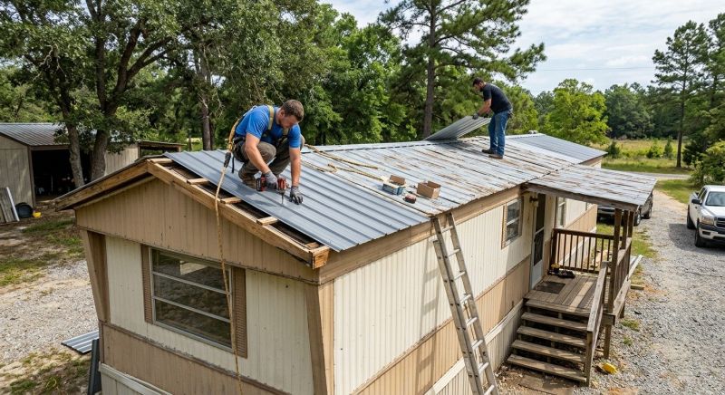 Corrugated Roof Repair in Louisville, CO