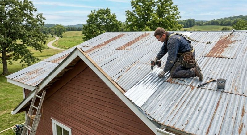 Corrugated Roof Repair in Winter Park, CO