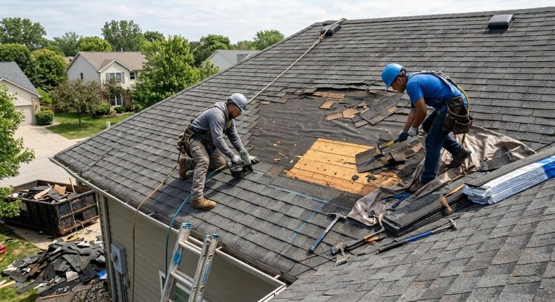 Damaged Roof Repair in Indian Hills, CO