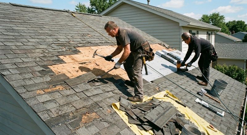 Damaged Roof Repair in Louisville, CO