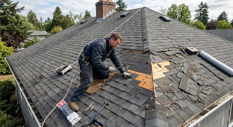 Damaged Roof Repair in Nederland, CO