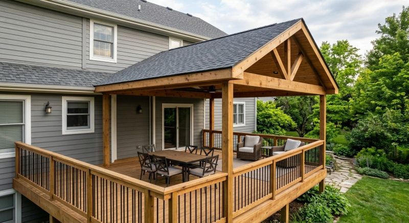 Deck Roof Construction in Gilpin County, CO