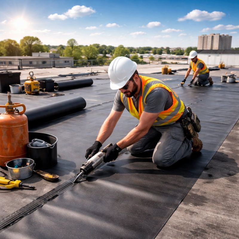 Epdm Roof Installation in Bailey, CO