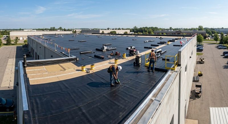 Flat Roof Installation in Black Hawk, CO