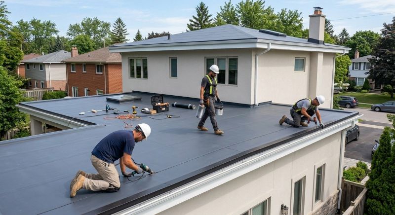 Flat Roof Installation in Conifer, CO