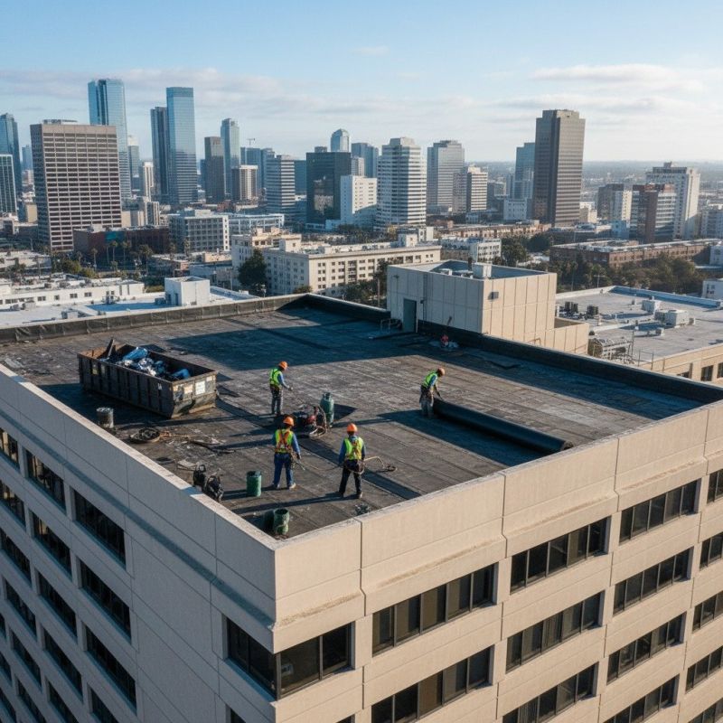 Flat Roof Replacement in Arvada, CO