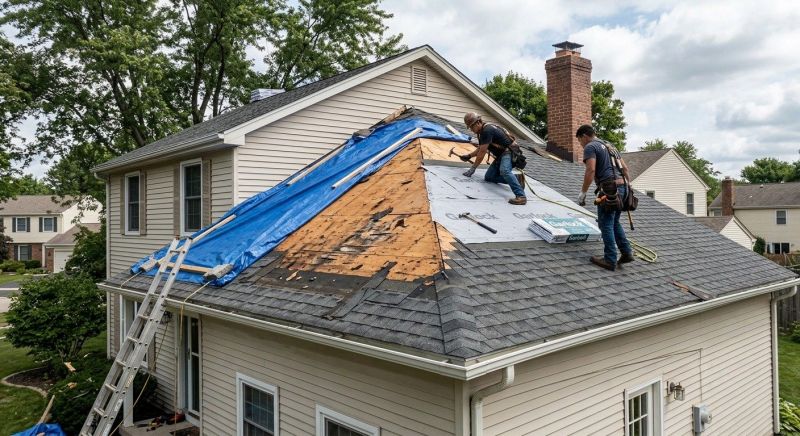 Hail Damage Roof Repair in Arvada, CO