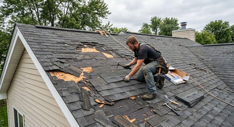 Hail Damage Roof Repair in Conifer, CO