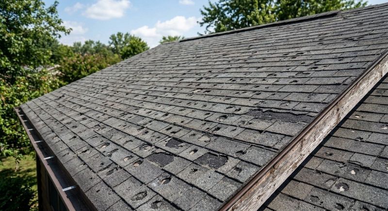 Hail Damage Roof Repair in Wheat Ridge, CO