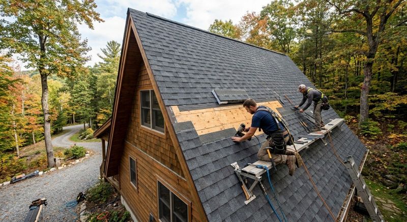 Hip Roof Shingle Replacement in Gilpin County, CO