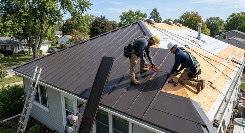 Metal Roof Installation in Conifer, CO