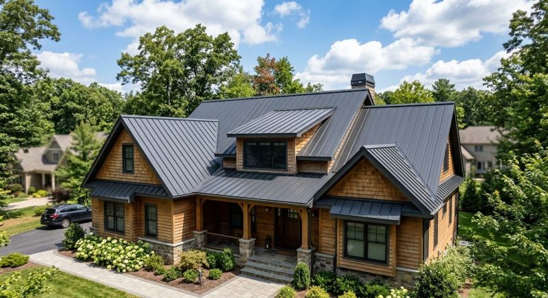 Metal Roof Replacement in Evergreen, CO