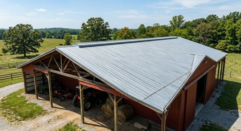 Pole Barn Roof Repair in Black Hawk, CO