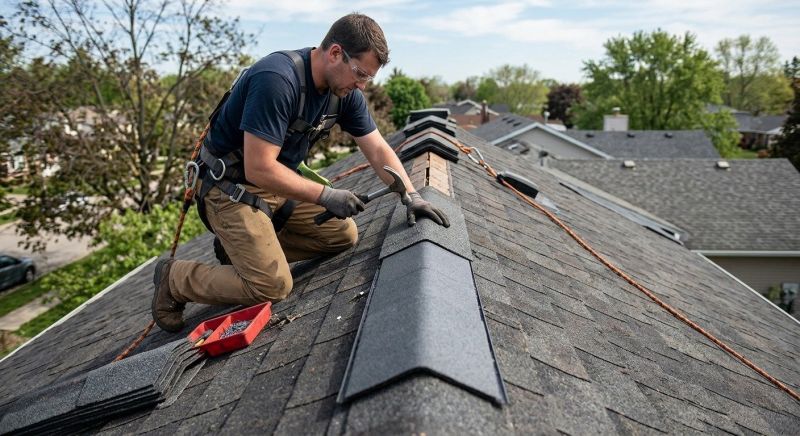 Ridge Cap Repair in Gilpin County, CO