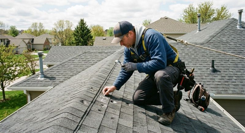Roof Damage Inspection in Clear Creek County, CO