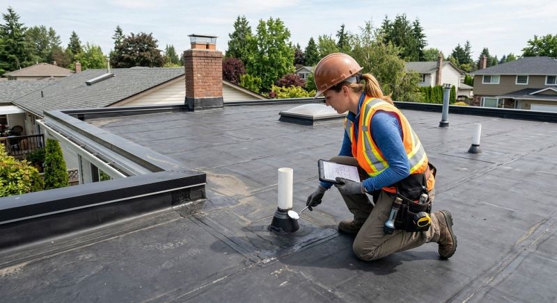Roof Damage Inspection in Conifer, CO