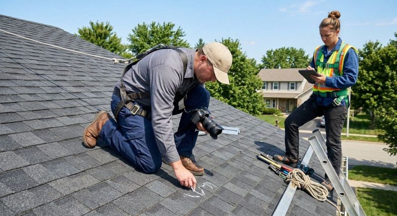 Roof Damage Inspection in Wheat Ridge, CO