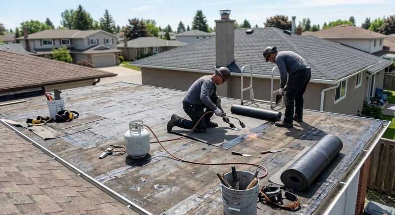 Rubber Roof Repair in Louisville, CO