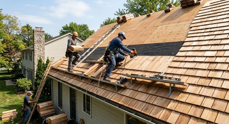 Shake Roof Replacement in Jamestown, CO