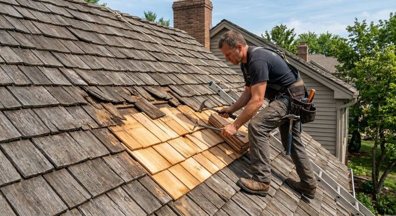 Shake Shingle Repair in Jamestown, CO
