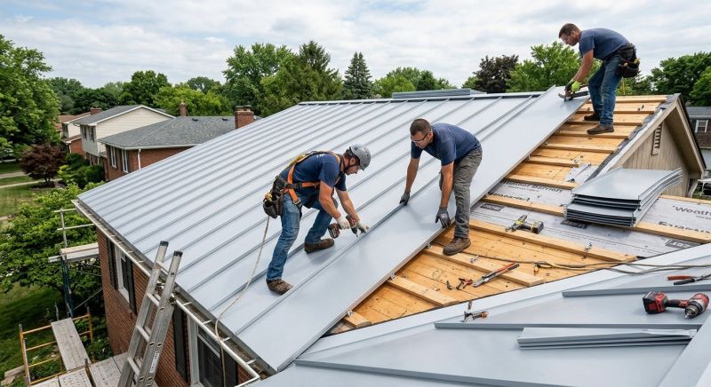 Sheet Roofing Installation in Conifer, CO