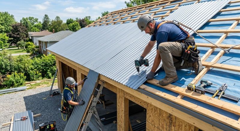 Sheet Roofing Installation in Park County, CO