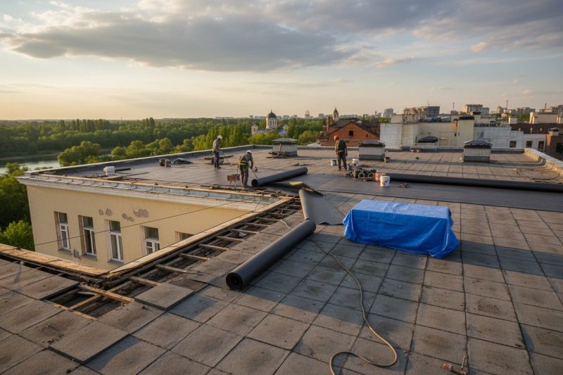 Single Ply Roof Replacement in Jamestown, CO